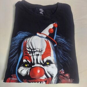 Way To Celebrate Halloween Clown‎ Graphic T-Shirt XL/XG Scary